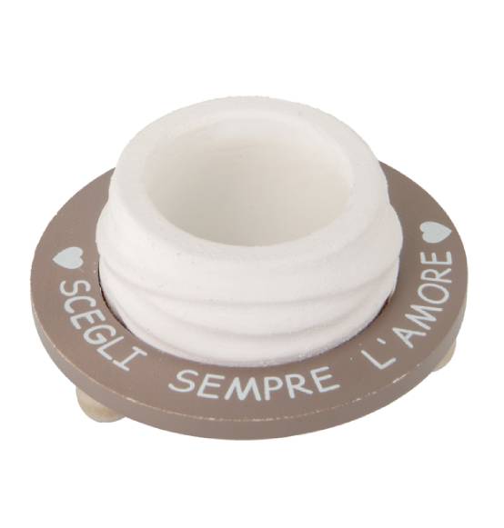 Bomboniera utile vasetto piccolo portapiante  bianco originale